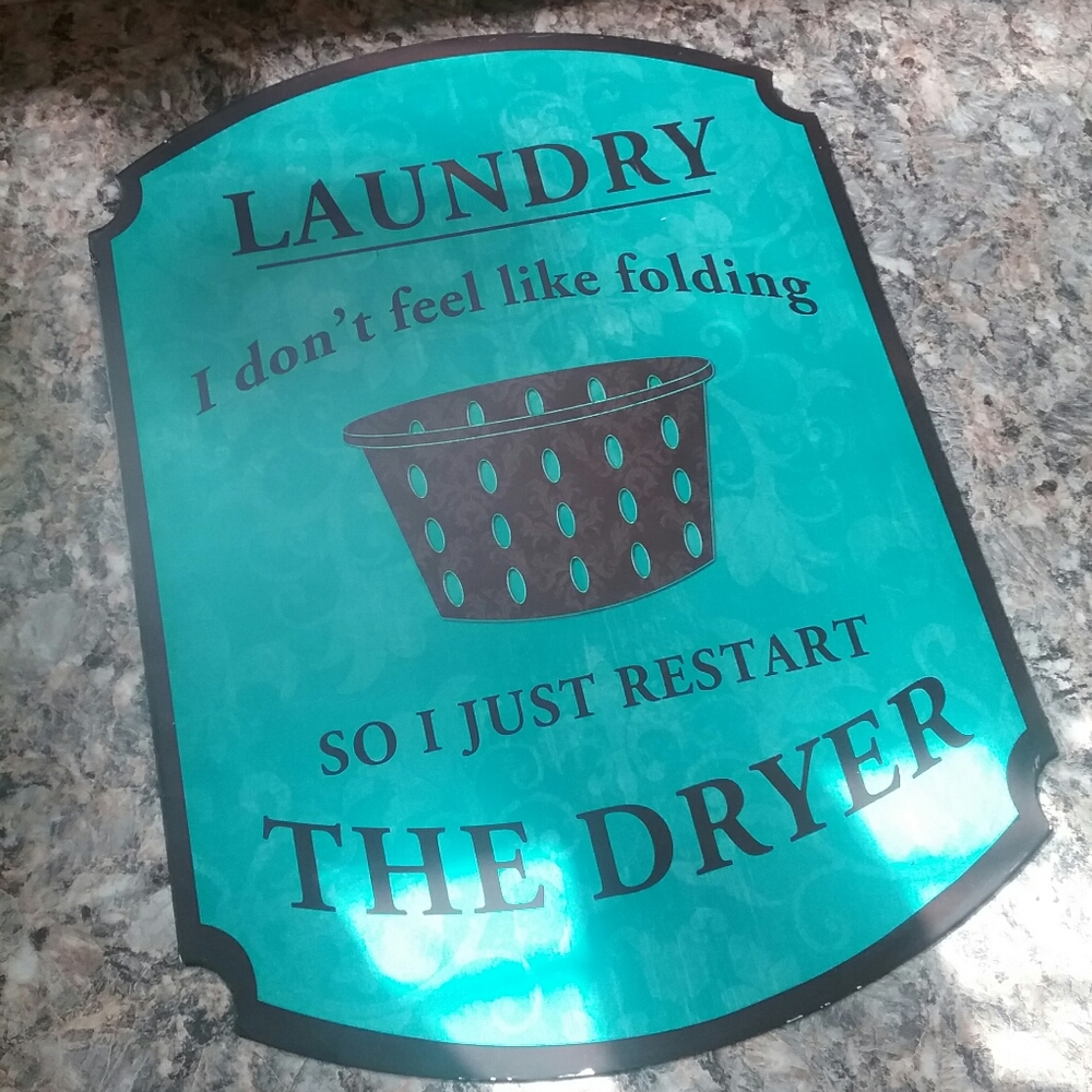 Laundry room decor